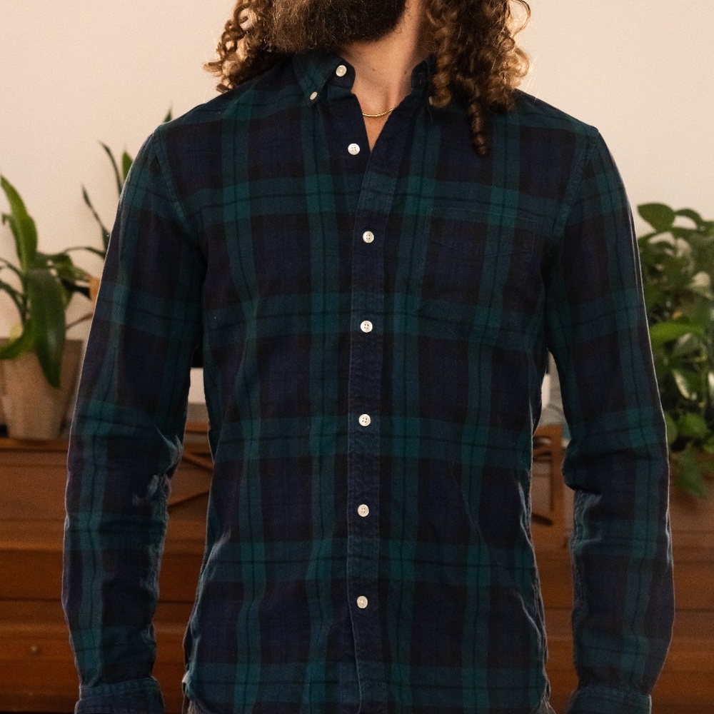 Bonobos Mens Button Up Flannel